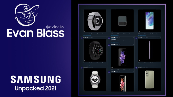 Galaxy Z Fold 3, Z Flip 3, Watch 4, S21 FE lộ hình ảnh chính thức trước thềm sự kiện Unpacked 2021